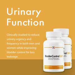 Stop Aging Now BladderControl360 capsules close-up ideal for easy daily intake.