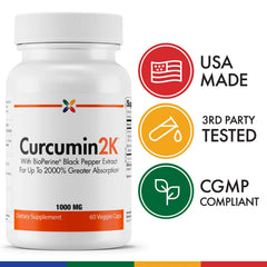 Stop Aging Now Curcumin2K three-bottle pack emphasizes value for ongoing antioxidant and joint practice