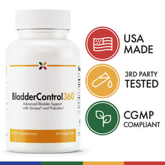 Stop Aging Now Lactobacillus Rhamnosus capsules brand label focused for trust.