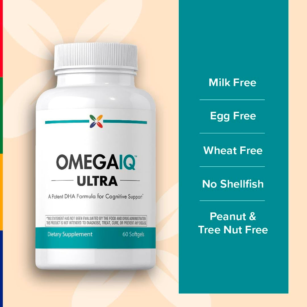 Stop Aging Now Omega-3 purified oil ingredients panel for transparency