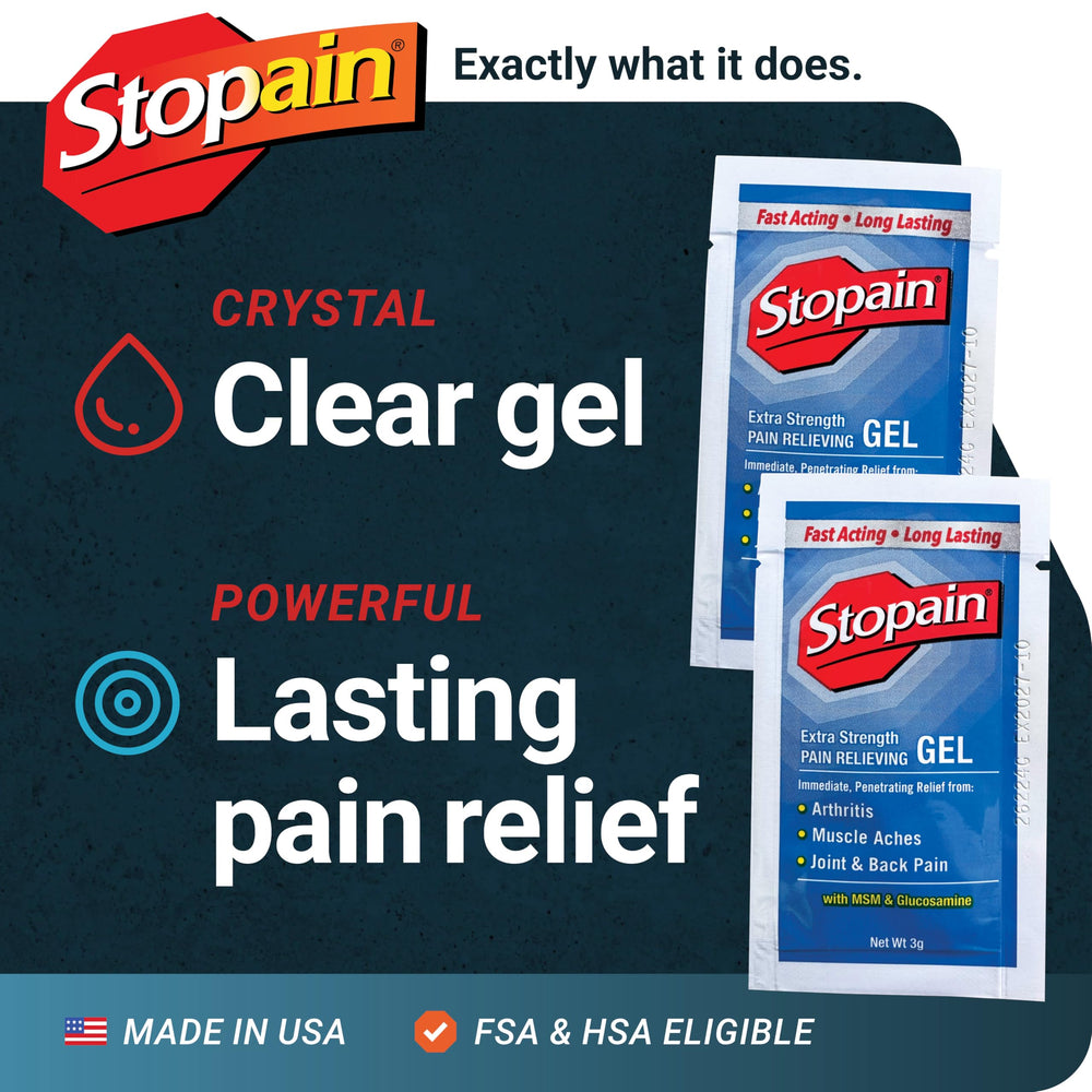 Stopain made-in-USA 25-year heritage signals trusted quality.