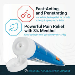 Stopain Pain Relief Gel on knee demonstrates targeted use for joints.