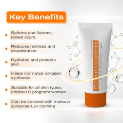 Strataderm itch relief application suggesting comfort during daily use.