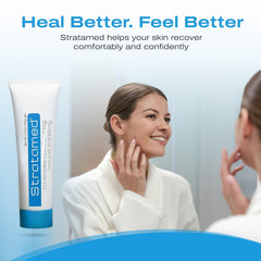 Stratamed fits with or without traditional dressings, enabling flexible healing routines.