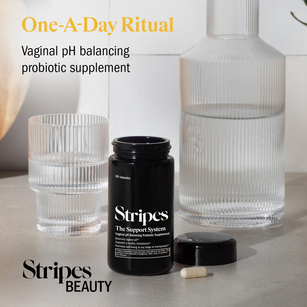 STRIPES Naomi Watts daily routine image demonstrates a convenient one-a-day capsule.