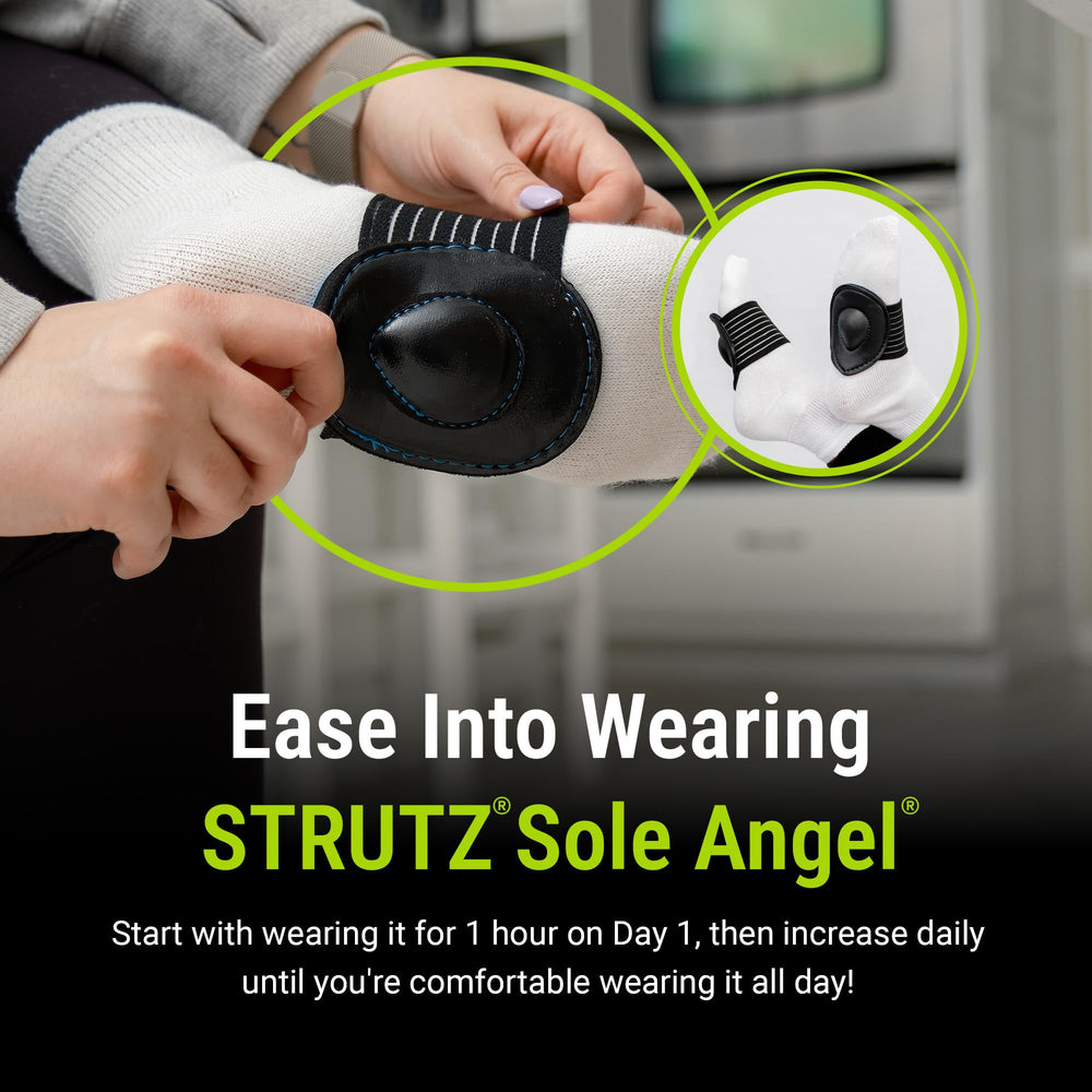 Strutz Sole Angel brand logo and modern product design