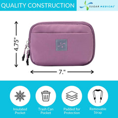 Sugar Medical insulated pocket for insulin pens keeps supplies within easy reach