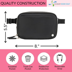 Durable fabric with a refined onyx finish from Sugar Medical