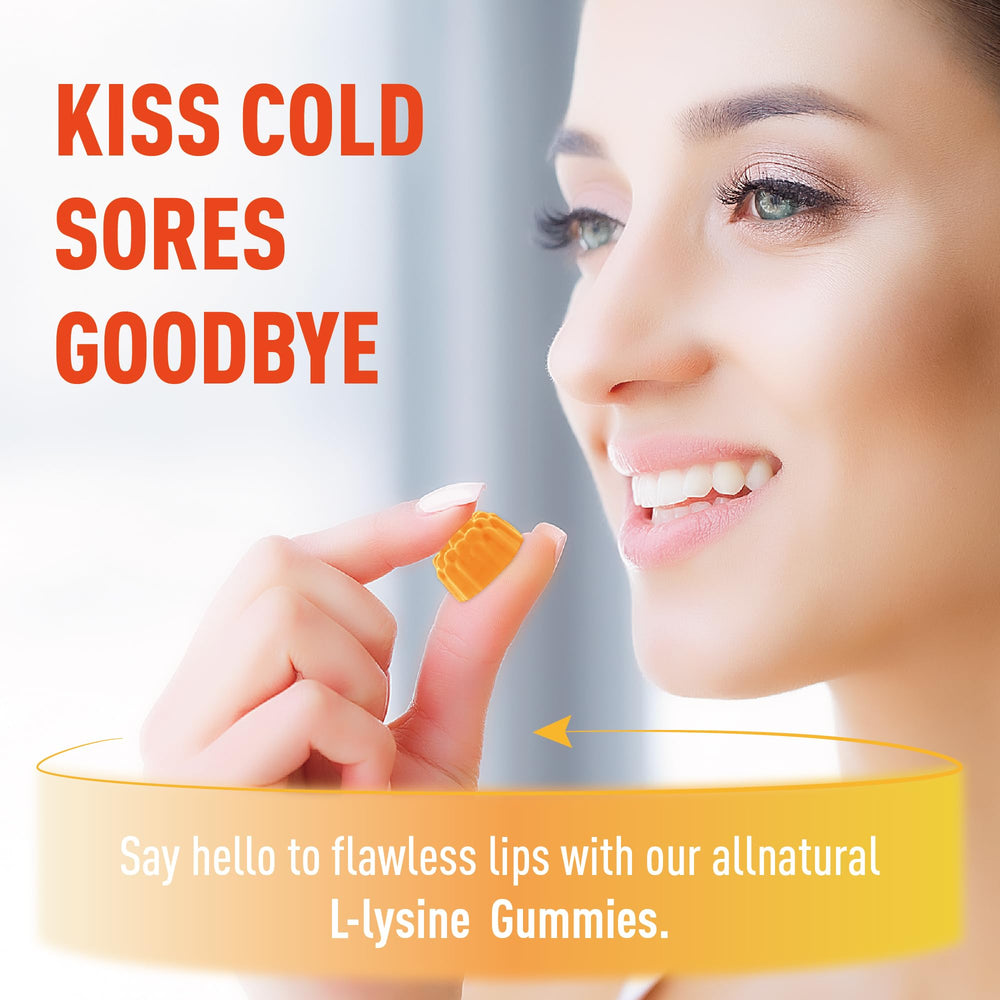 SUGAWITA Lysine Gummies bottle shows clean-label appeal for everyday wellness