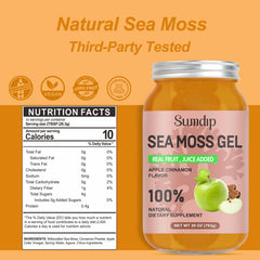 SumDIP Sea Moss Gel spread on bread for quick daily nourishment