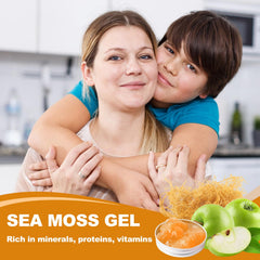 SumDIP Sea Moss Gel frozen for long-term storage convenience