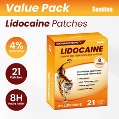 Sumifun Lidocaine Patch provides fast, targeted relief with a scent-free formula for discreet use.