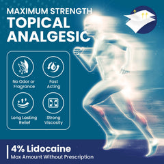 Sumifun lidocaine patches applied to back area for targeted relief.