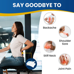Sumifun lidocaine patches on the knee area during daily activities.