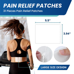 Sumifun patches applied to shoulder for versatile use