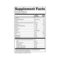 Sun Chlorella bottle-pour showing easy dispensing for chlorophyll-rich nutrition