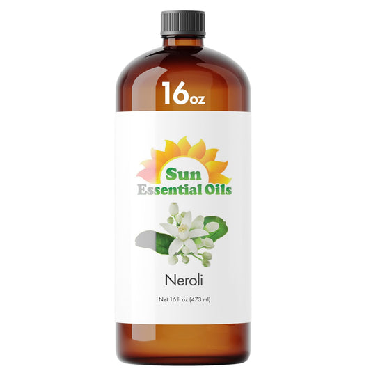 Sun Essential Oils Neroli diffuser image showing calming citrus-floral aroma for diffusers