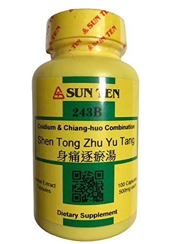 Sun Ten Shen Tong Zhu Yu Tang bottle with capsules for traditional balance and circulation support