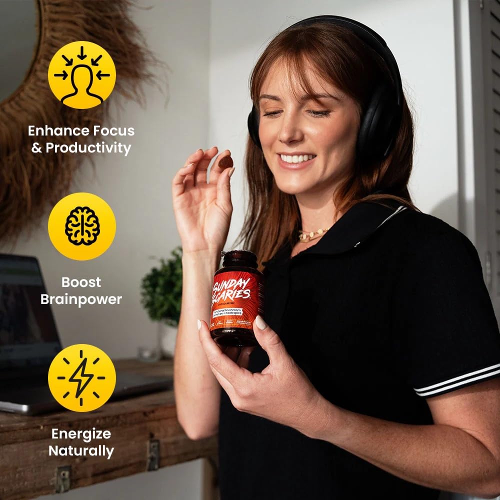 Sunday Scaries Ginkgo Biloba ingredient detail signals plant-based focus aid.