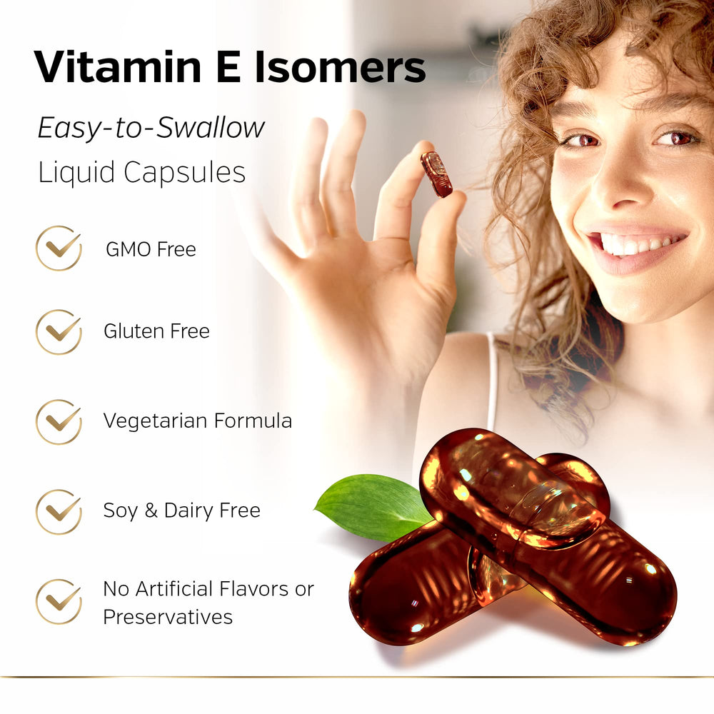 Sunergetic bottle close-up shows easy-to-swallow capsules