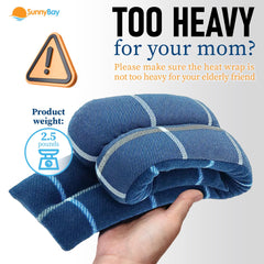 SunnyBay athletic-use scene suggests recovery support after workouts with comforting weight