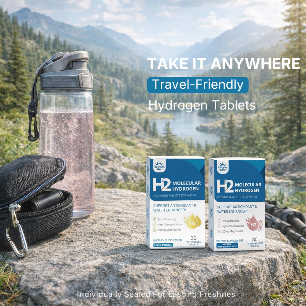 Sunshine & Rain magnesium ingredient label on packaging
