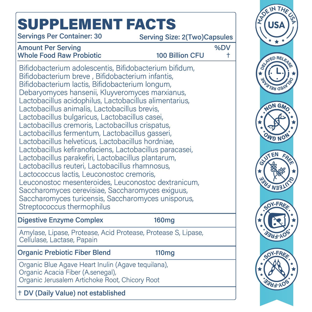 Close-up of Sunshine & Rain capsules emphasizing plant-based, easy-to-swallow design.