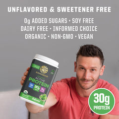 Sunwarrior bottle shows minerals and botanicals for recovery support.