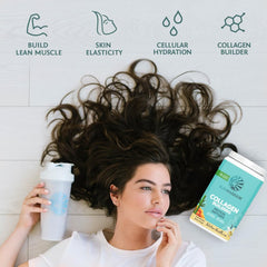 Sunwarrior Collagen Builder ingredients label highlights vegan precursors