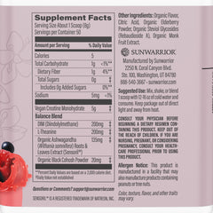 Sunwarrior Creatine for Women scoop highlights simple, on-the-go mixing.