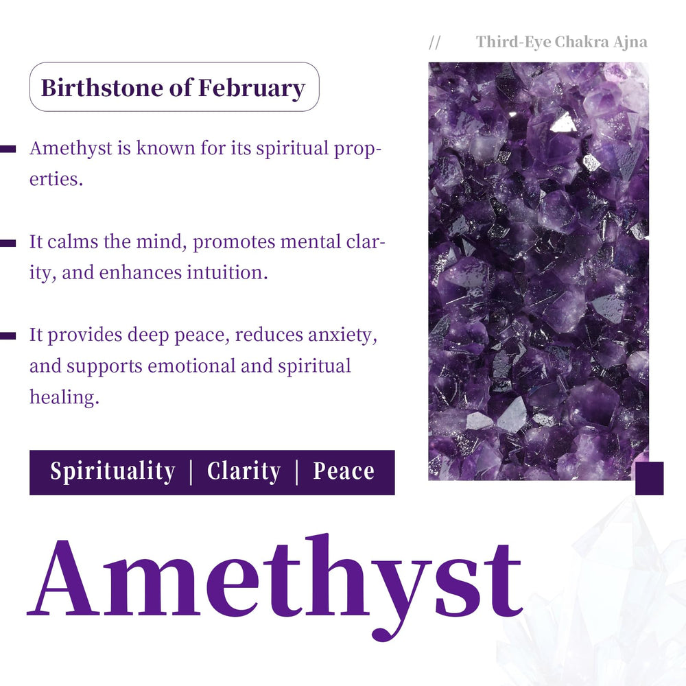 SUNYIK love heart amethyst decor to accent romantic spaces.