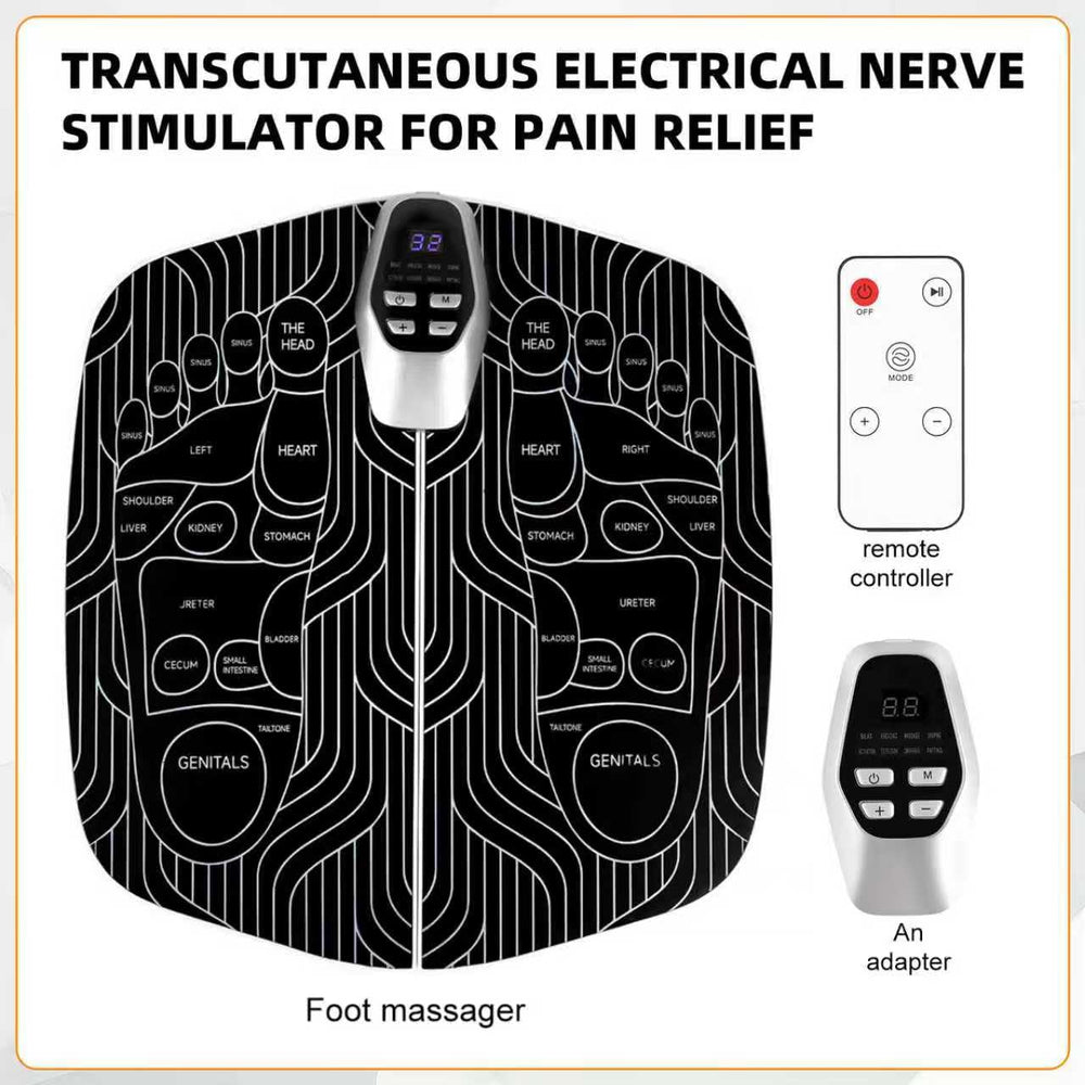 SUOIDOD EMS Foot Stimulator battery charging port for convenient top-ups
