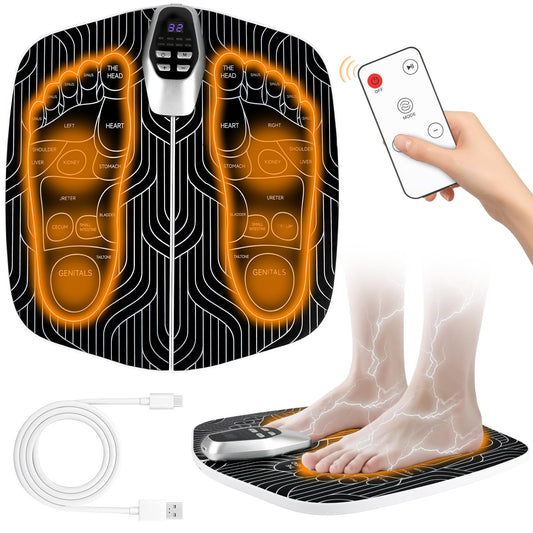 SUOIDOD EMS Foot Stimulator front view shows portable design ideal for home use