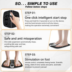 SUOIDOD foot stimulator power cable and adapter enable easy charging and use
