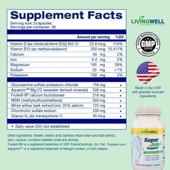 SUPER JOINT SUPPORT daily activities image suggests practical usage