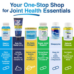 SUPER JOINT SUPPORT packaging conveys premium quality and purity