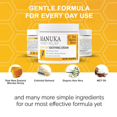 Super Natural Goods Manuka Honey Cream cocoa butter shot signaling rich emollients
