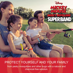One-size-fits-all SUPERBAND Disney bracelet suitable for wrists or ankles