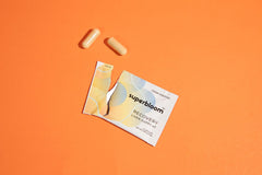 DHM turmeric milk-thistle ingredients featured in the Superbloom formula.