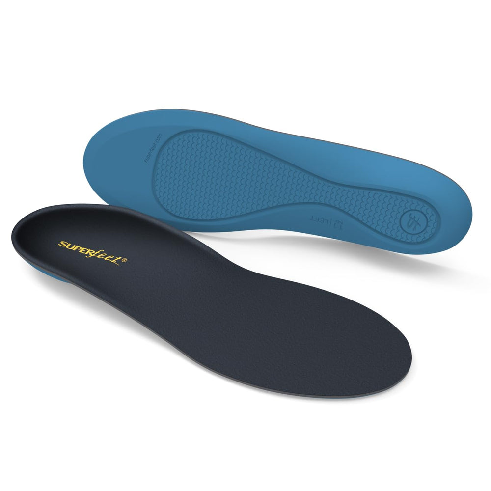 Superfeet Work Memory Foam Insole forefoot detail improves boot fit for safety toe shoes.