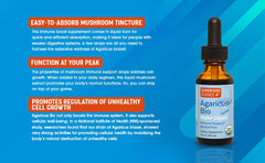 Measured drops demonstrate convenient accurate daily intake.