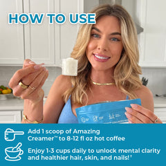 Creamer blends into coffee for a smooth keto-friendly cup without sugar