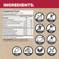 Superieur Electrolytes daily-use canister in gym setting