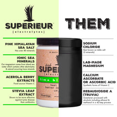 Hydration packets from Superieur Electrolytes ideal for on the go.