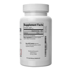 Superior Labs D-Mannose 500 mg lid open shows capsule accessibility on the go.