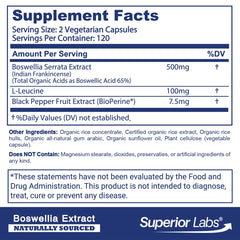 Superior Labs vegan capsules ready for daily use with pure formula