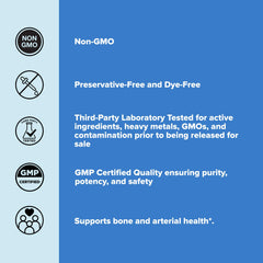 Product label and packaging of Superior Source vitamin K2 MK-7.