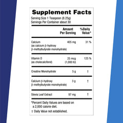 Scoop dispense close-up demonstrates precise daily dosing for consistency.