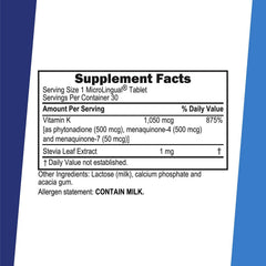 Triple K tablets dissolving to illustrate quick daily ingestion