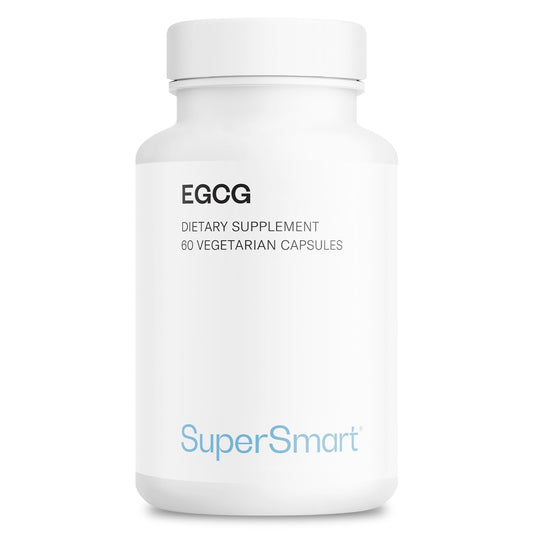 Supersmart EGCG extract capsules for high-potency antioxidant support.